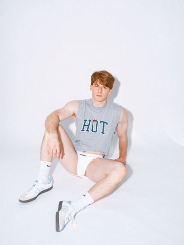 Average Boys Tank - Red Hot 100