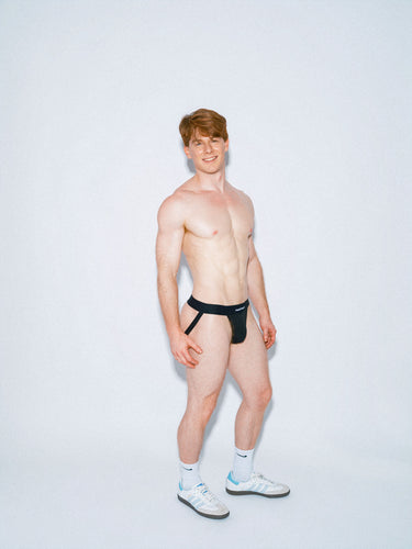 Core Jock - Black - Red Hot 100