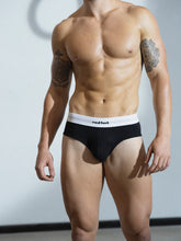Load image into Gallery viewer, Core Hip Brief Duo-Tone - Black
