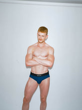 Load image into Gallery viewer, Hip Brief Duo-Tone - Petrol Blue
