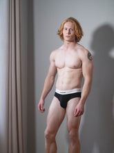 Load image into Gallery viewer, Core Hip Brief Duo-Tone - Black
