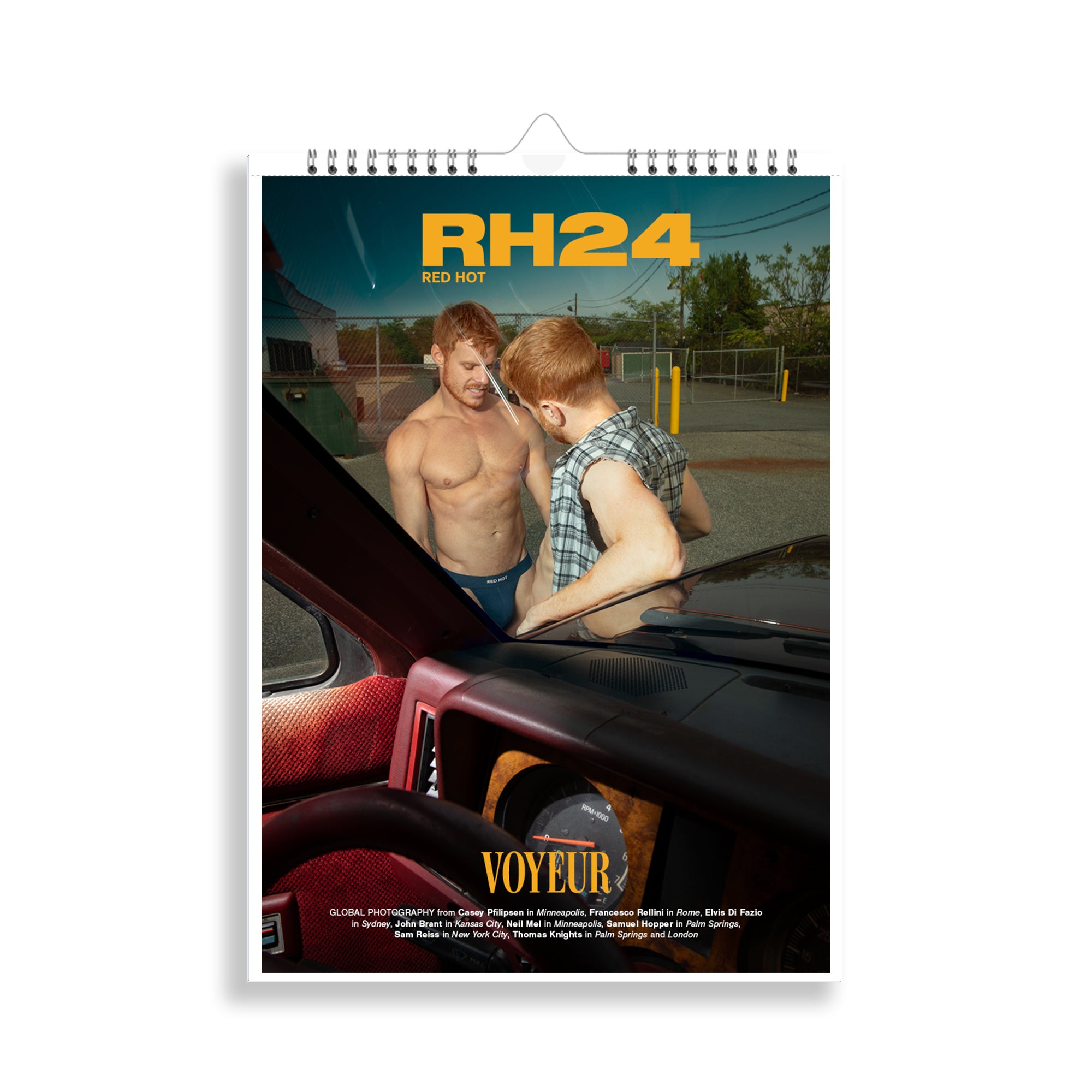 Red Hot Mens clothing Calendars