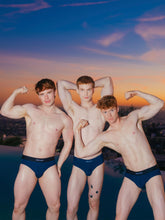 Load image into Gallery viewer, Hip Brief Duo-Tone - Petrol Blue
