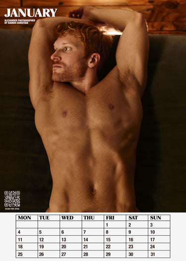 Boys of Red Hot Xtra 2027 Calendar - Preorder - Red Hot 100