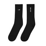 Core Black Socks - Red Hot 100