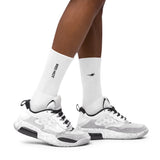 Core White Socks - Red Hot 100
