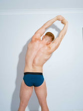 Load image into Gallery viewer, Hip Brief Duo-Tone - Petrol Blue
