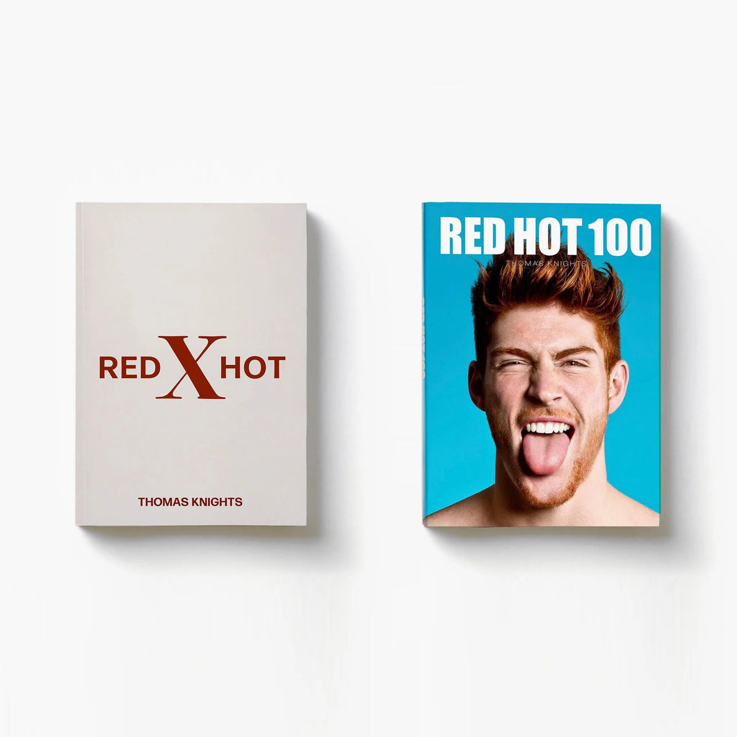 Red Hot X & Red Hot 100 Art Book Bundle + Free Shipping