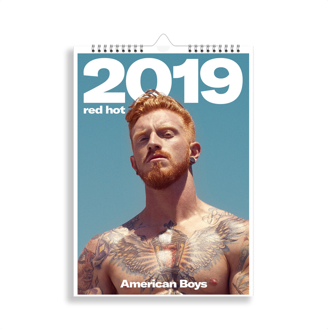 American Boys 2019 Calendar - Red Hot 100