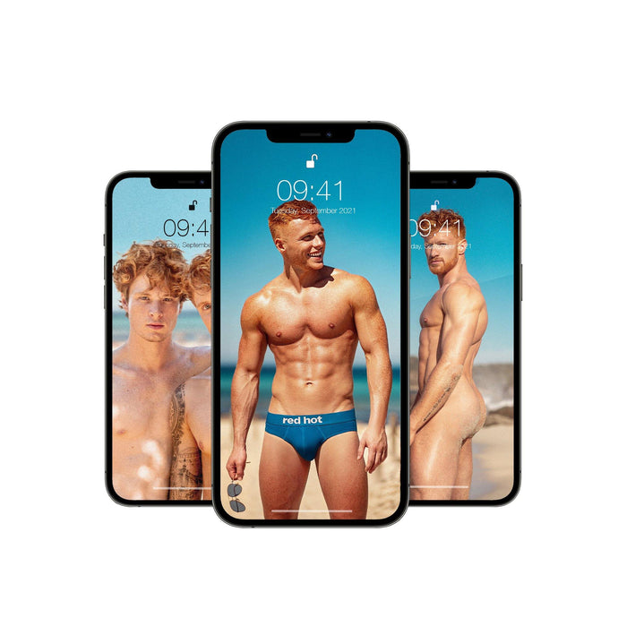 European Boys iPhone Wallpaper Bundle - Red Hot 100